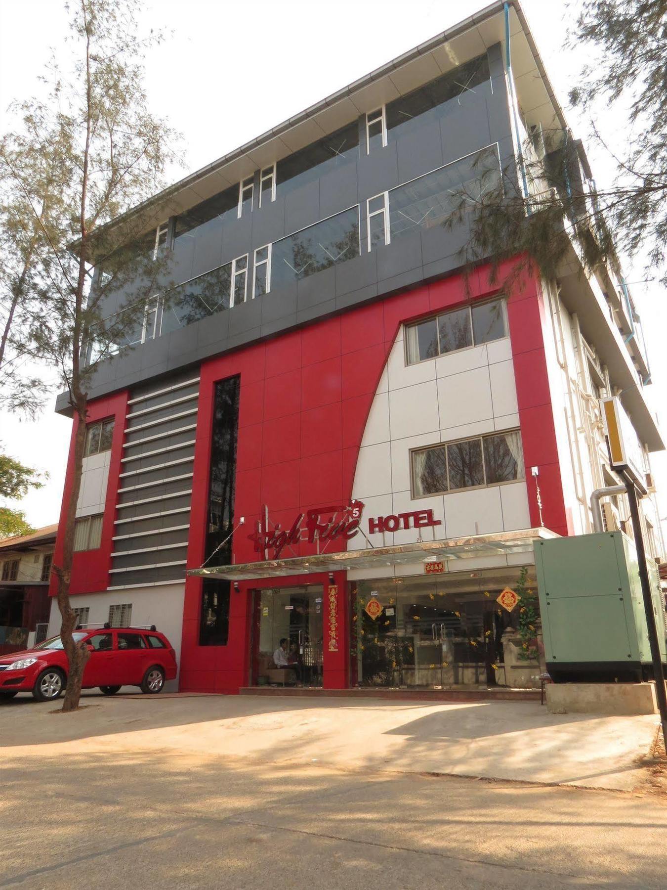 High Five Hotel Yangon Esterno foto